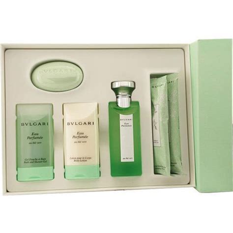 bvlgari green tea set.